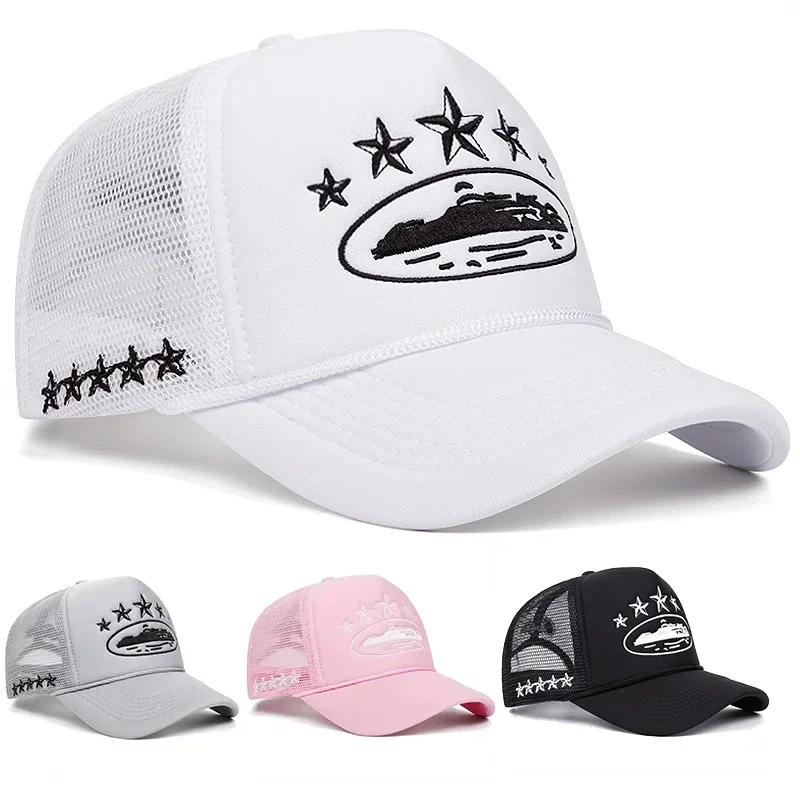 Trucker Cap Mesh - Fashion New Unisex Print Baseball Hats