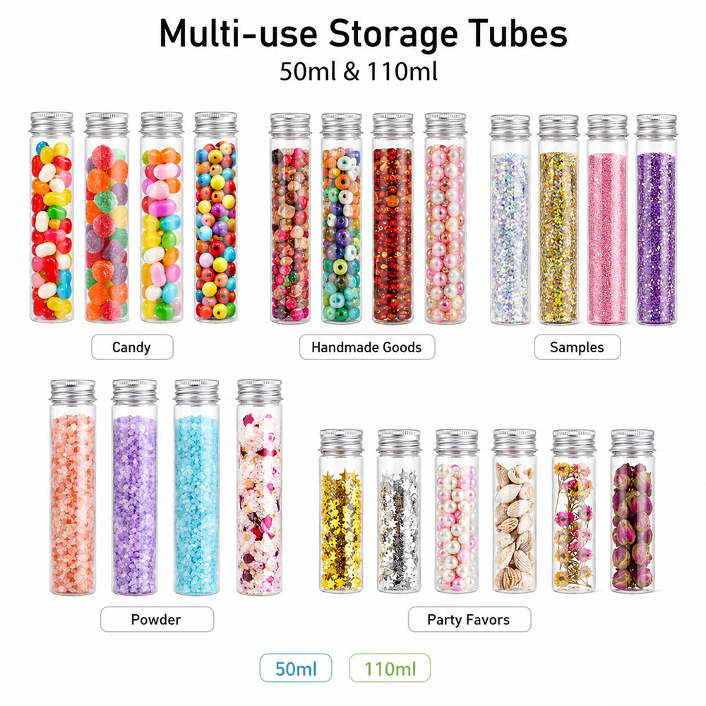 20pcs 50ml/100ml Clear Flat Tu - Snapback Hat Flat recension och pris