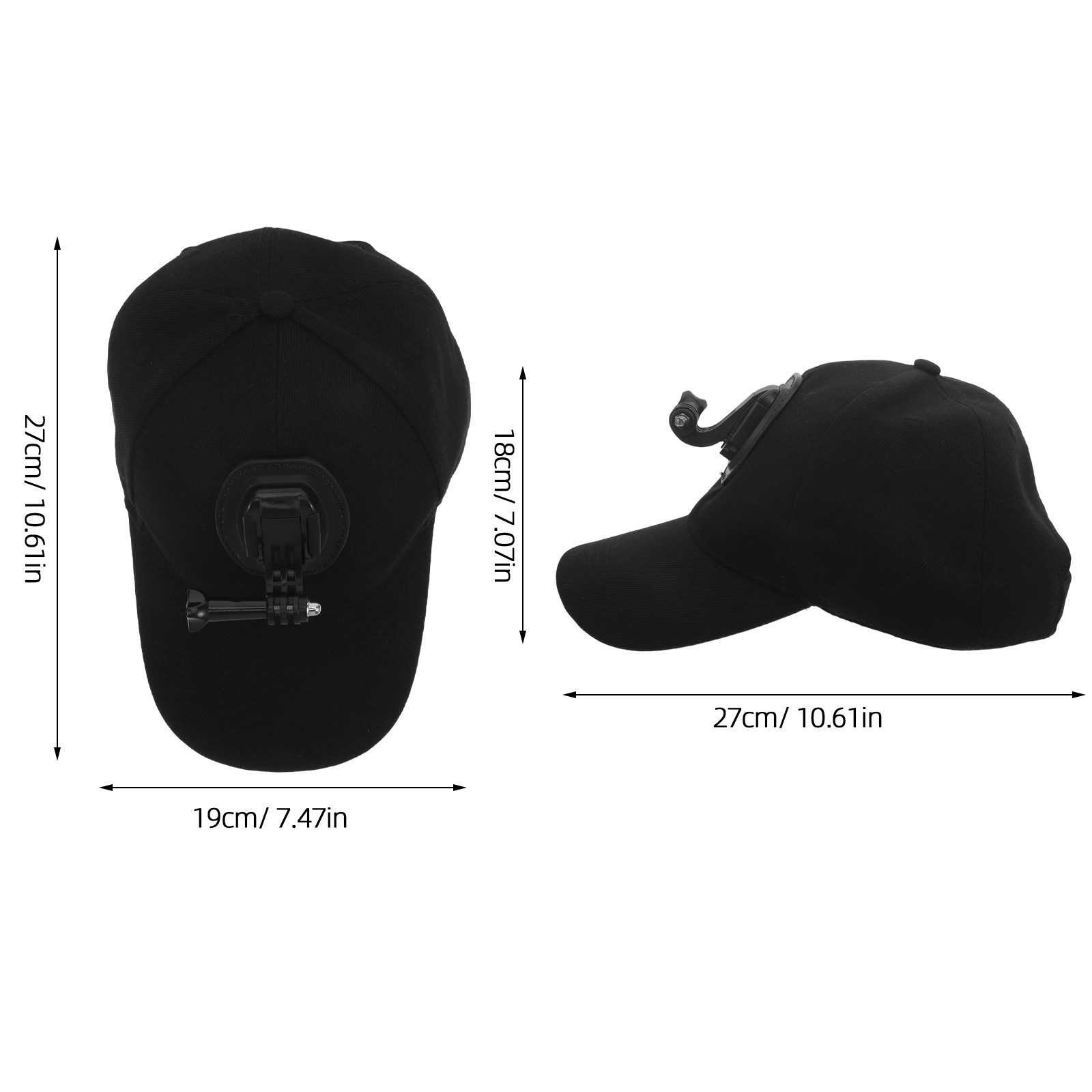 Action Camera Baseball Cap Mou - Dad Hat Cotton recension och pris