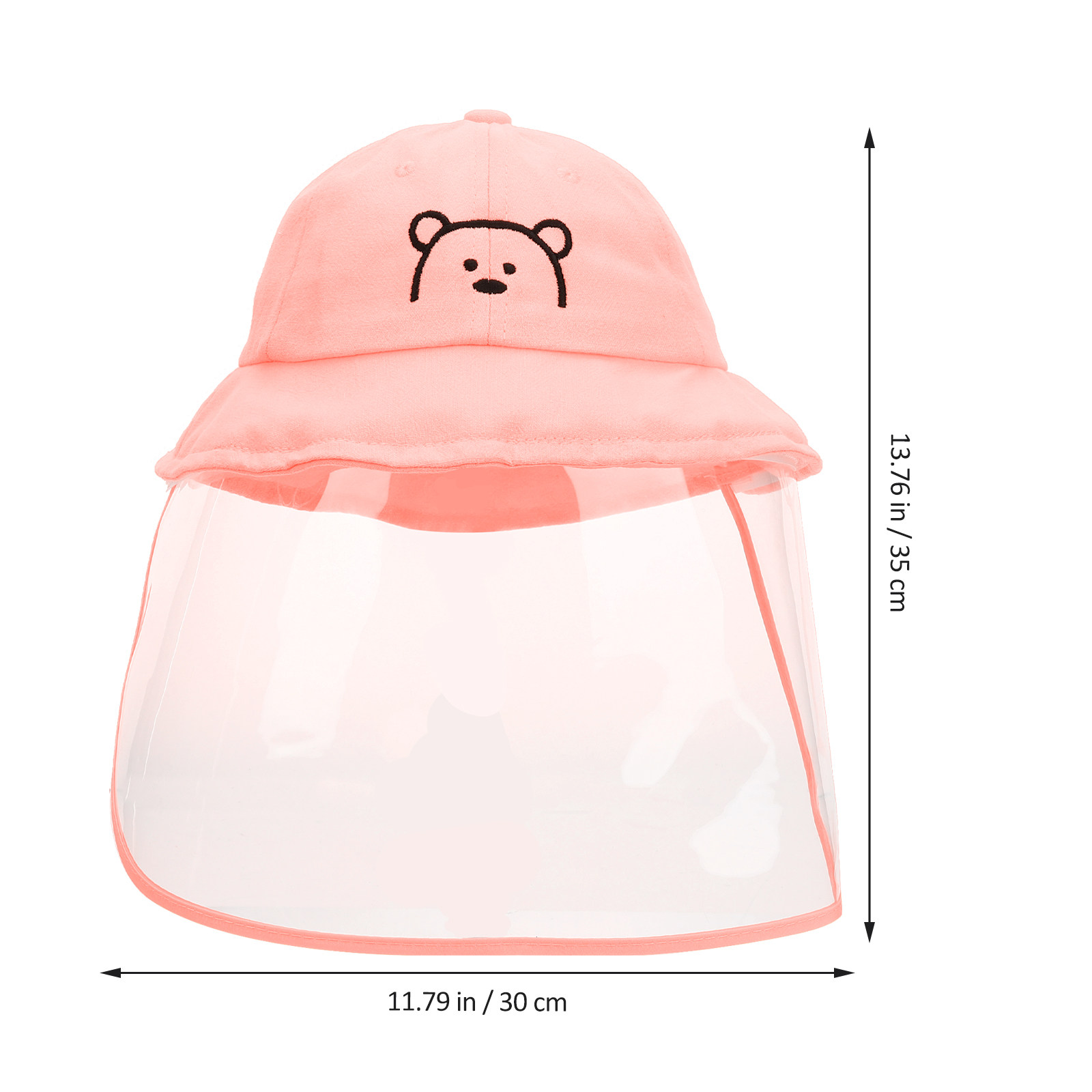 Pink Kids Bucket Hat for Girls - Sun Hat Wide Brim recension och pris